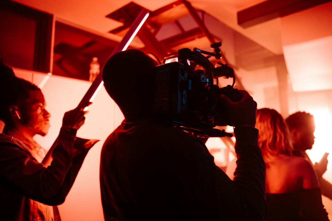 Focos de iluminación de cine